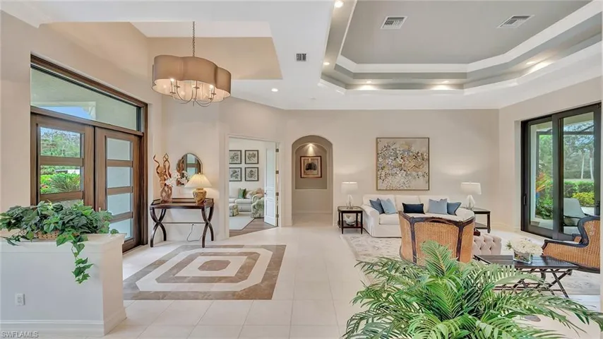 Foyer with Primary Bedroom Suite Entryway