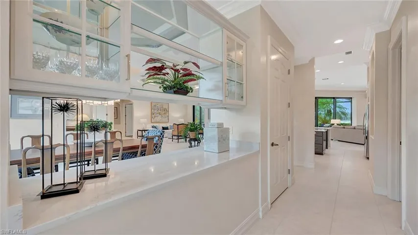 Formal Dining area buffet
