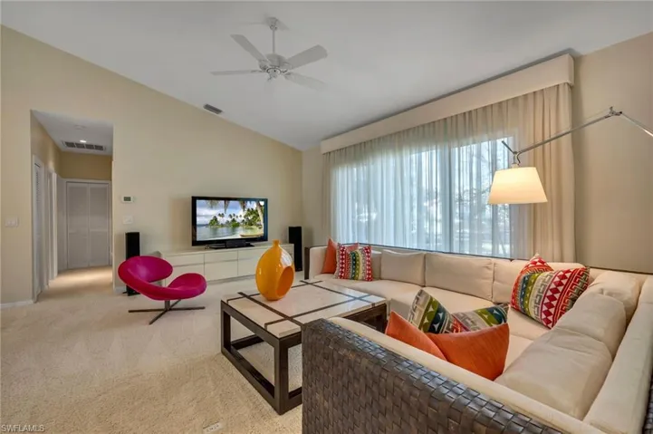 Large window and open comfortable place to enjoy visiting with dinner guests