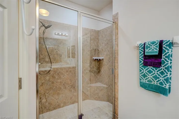 Large Master shower