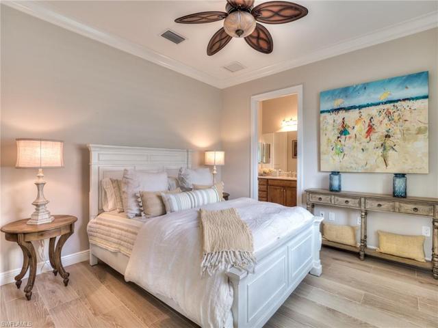 Guest bedroom #3 with new porcelain wide plank floors 2023, walk-in closet, and en suite bath