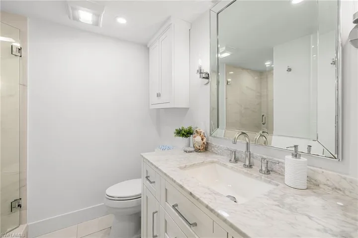 Special Vanity with Marble top