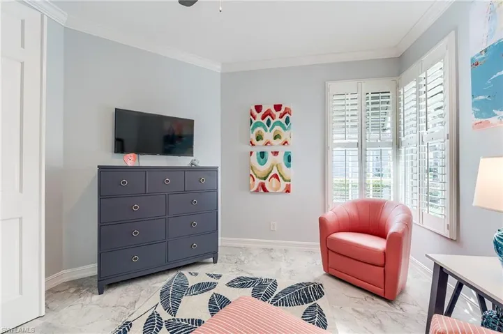 Open to living area