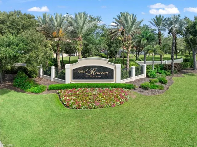 The Reserve at Estero  entrance sign