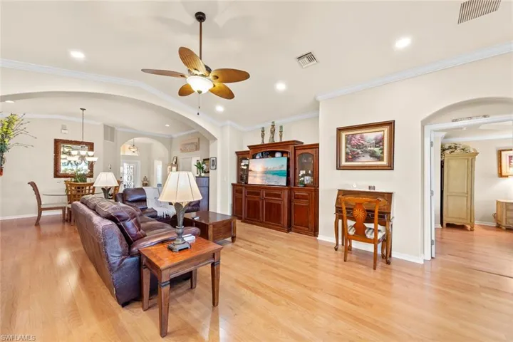 Great room looking back towards foyer