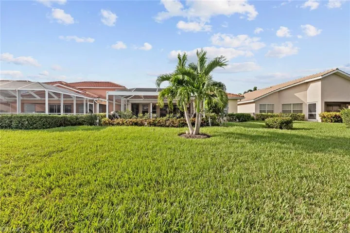 Rear of home