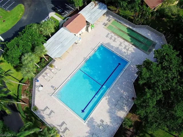 Heated olympic-sized community pool