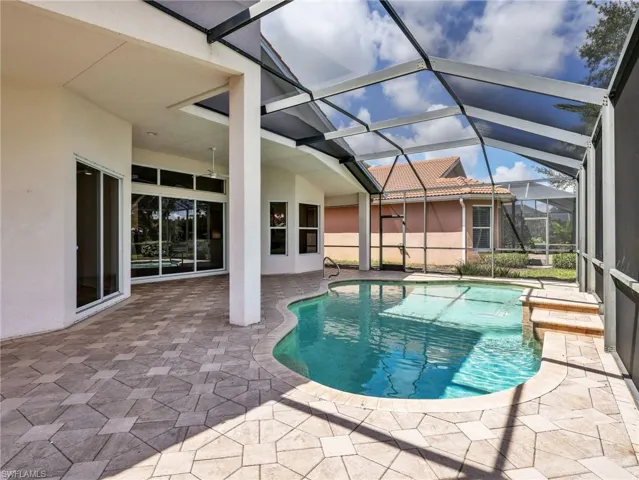 Pool Deck Before Staging
