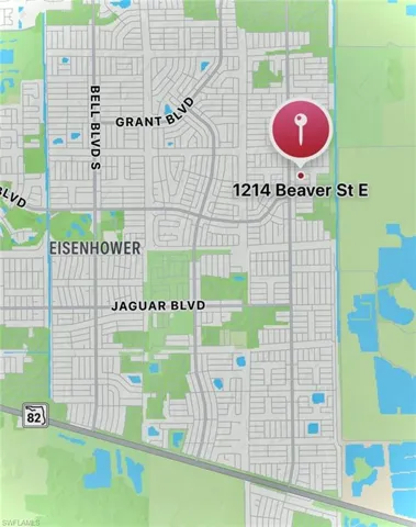 Map location