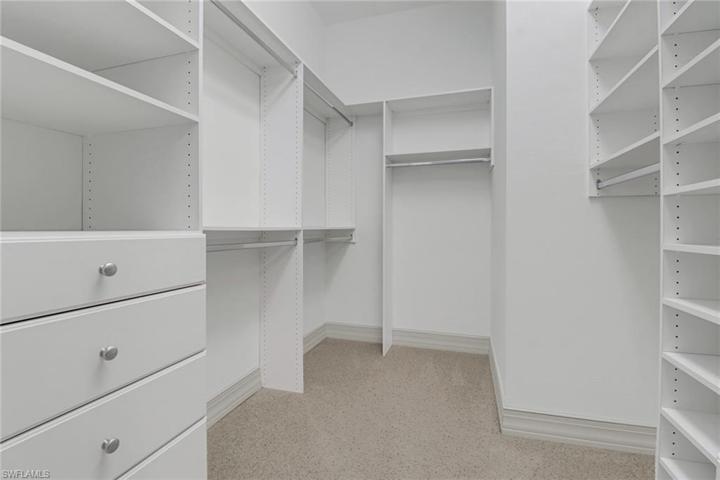 Master closet