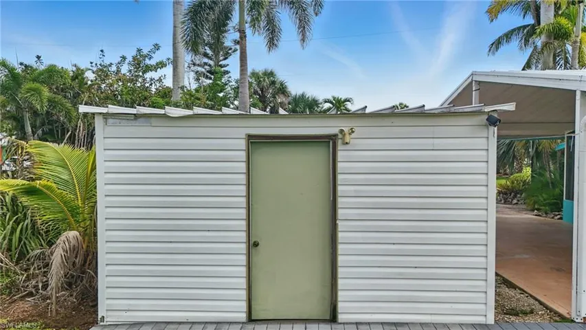 View of shed