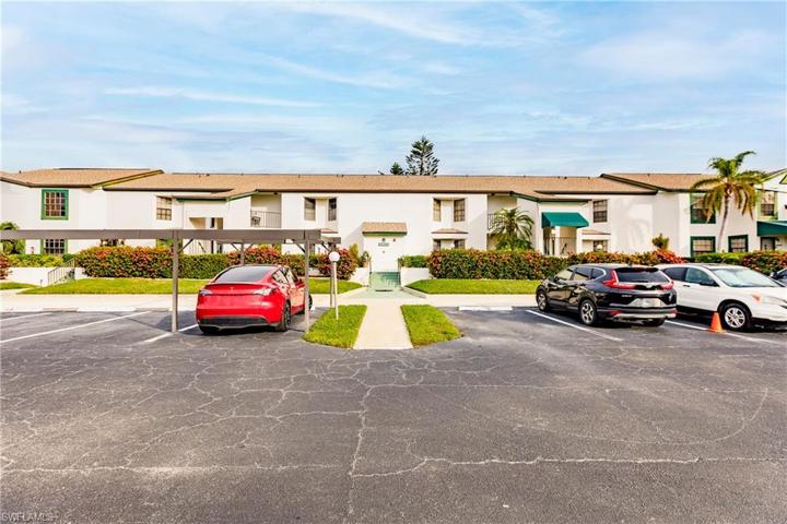 Front of the condo complex