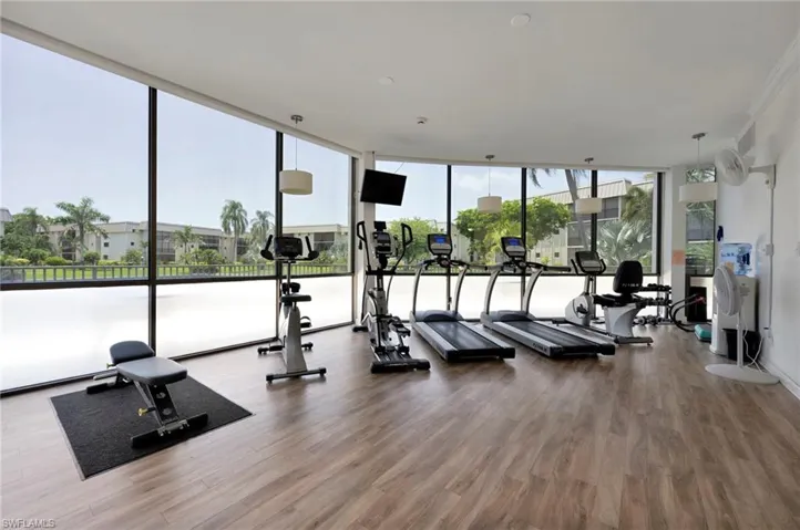 Fitness area at Clubhouse