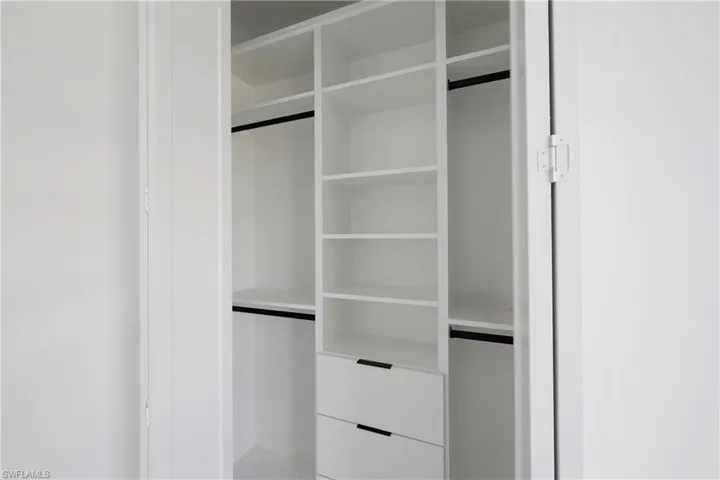 View of closet