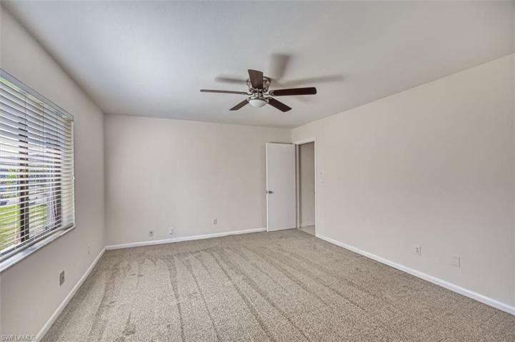 Spacious Master Bedroom, fresh paint and carpet.