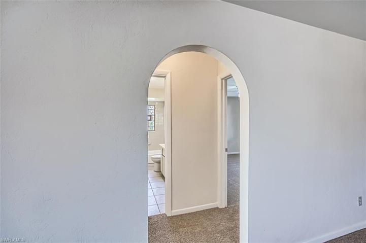 Split bedroom floorplan. Two Guest bedrooms and Guest bathroom located of Living area.