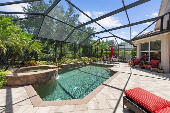 Plenty of area around pool to relax