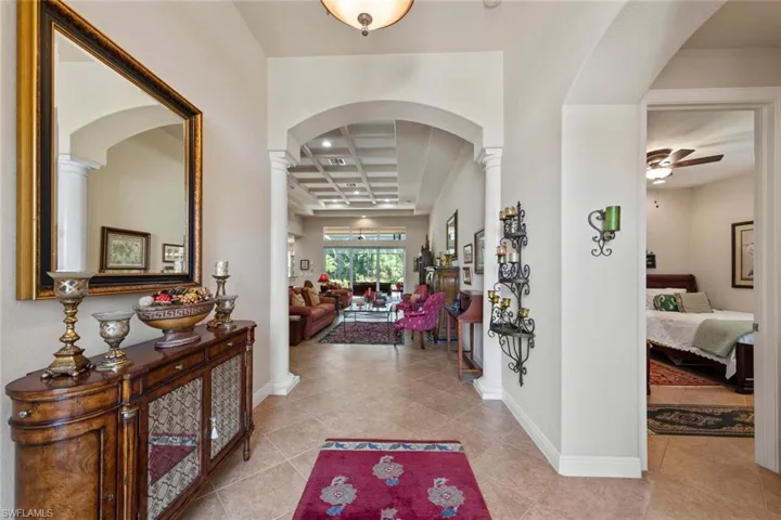 View from foyer