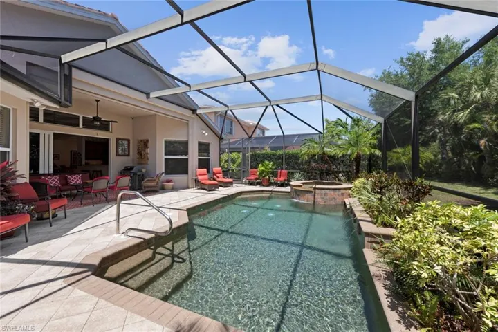 View of lanai from outside corner