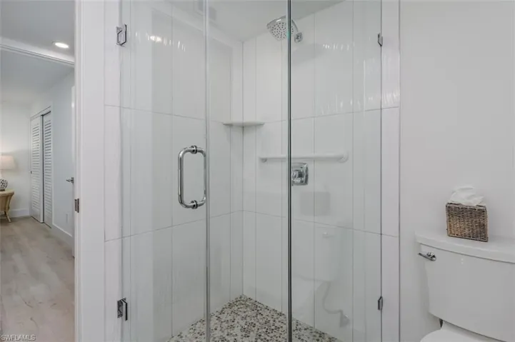 Guest bathroom shower