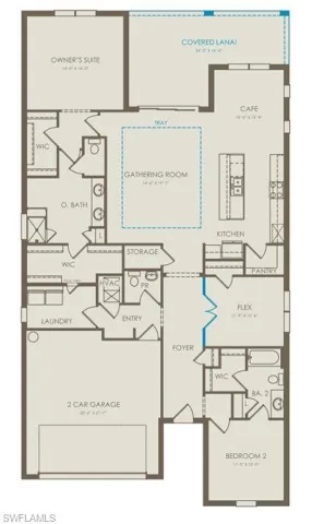 Floorplan with structurals