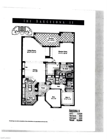 Barcelona Floorplan