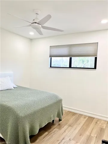 Bedroom 4 with ceiling fan