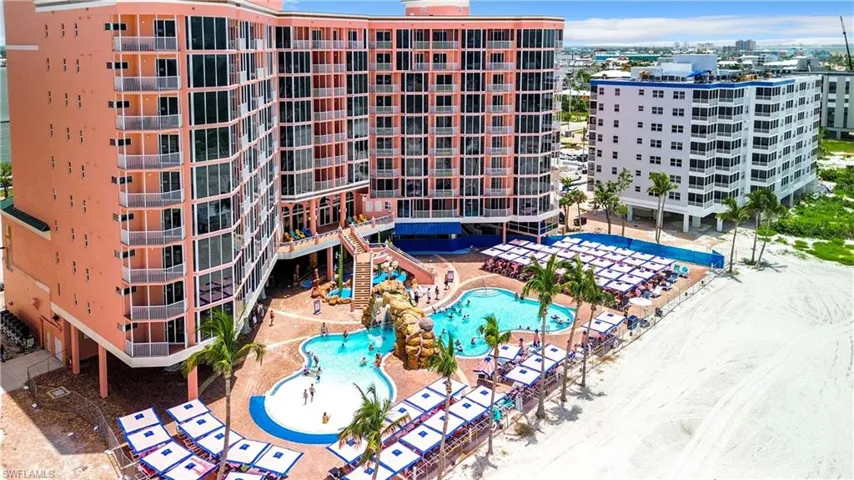 View of property featuring a community pool