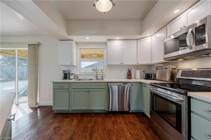 spacious kitchen