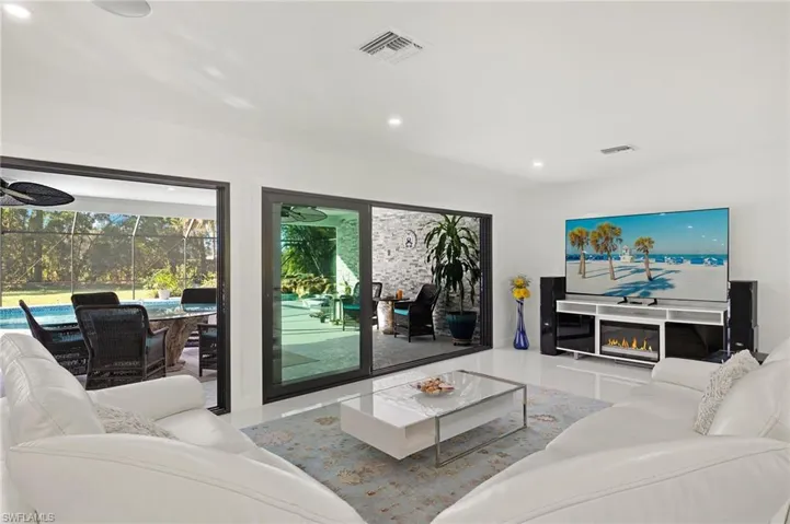 View of living room
