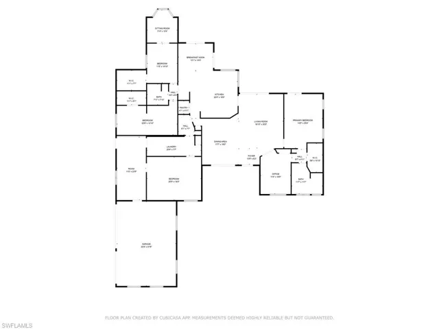 View of room layout