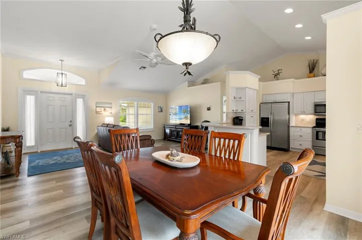 Dining area