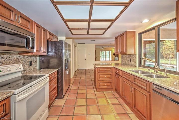 Kitchen with entrance to Family Room