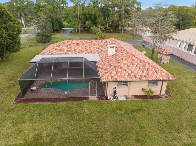 Rear Arial View looking North
