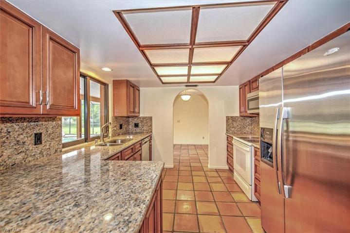 Kitchen with entrance to Dining Room