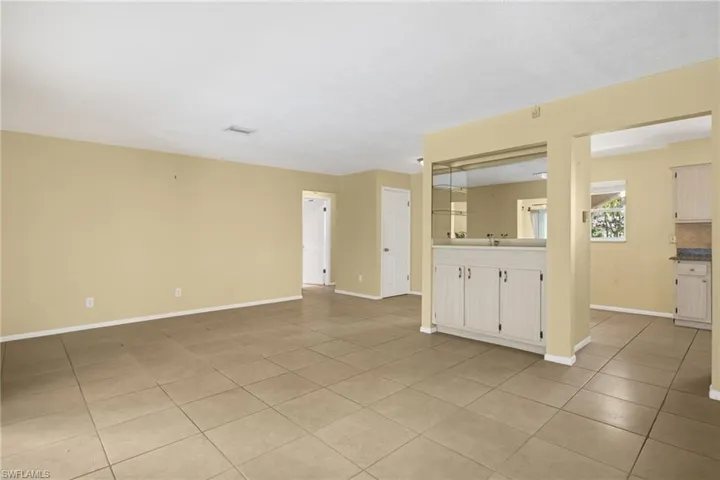 Living Room with Bar