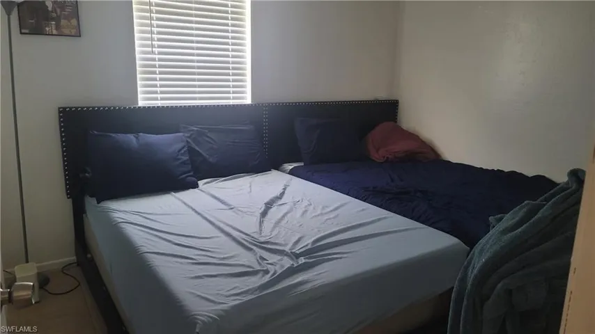 View of tiled bedroom