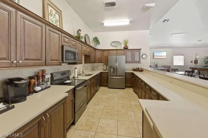 Clubhouse kitchen