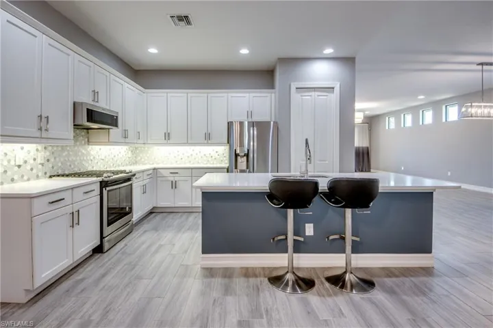 Spacious kitchen