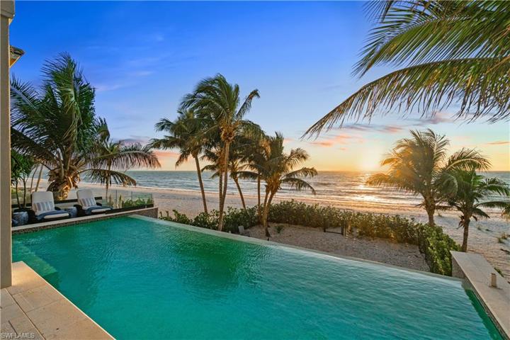 Exceptionally large Infinity edge pool and spa.