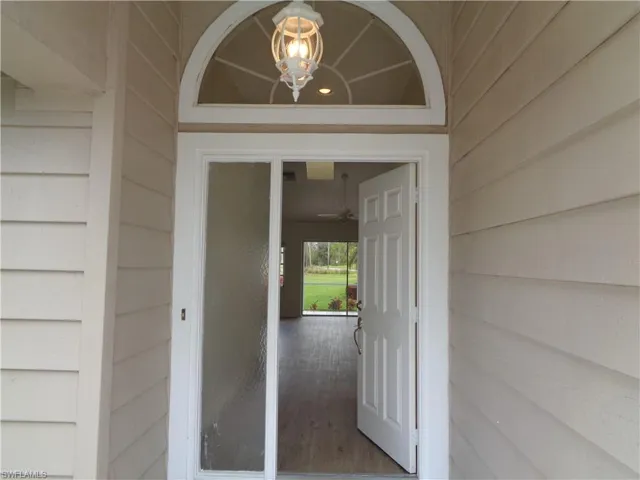 Entrance to property
