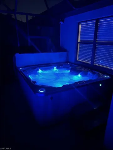 Spa at night
