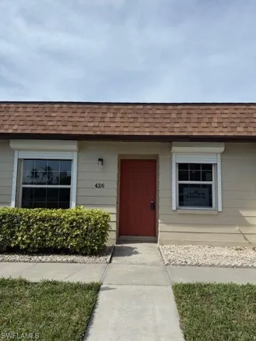 View of exterior entry
