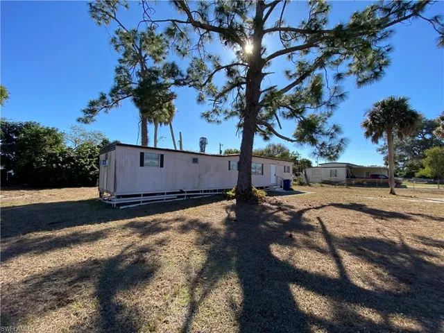 Back of property