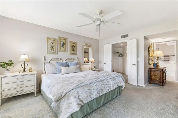 Large walk-in closet and ensuite bath