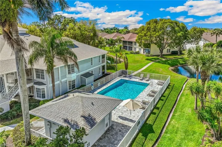 Walk to the community pool