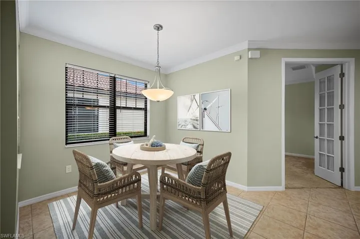 Kitchen dining-virtually staged