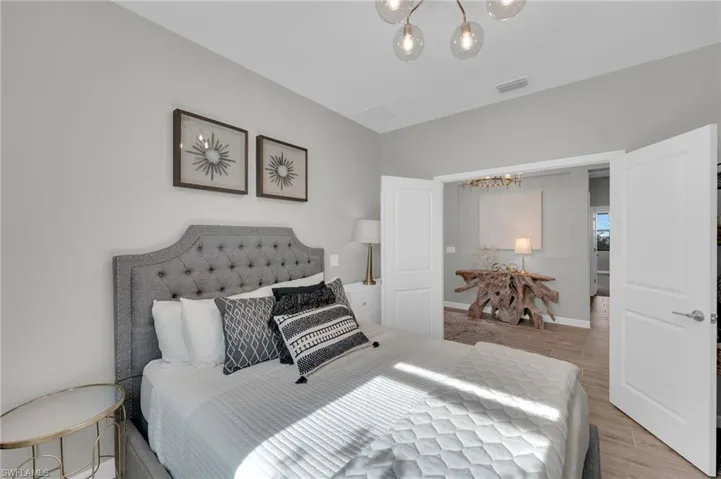 Used as a guest bedroom