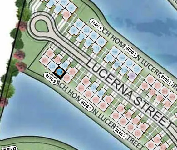 Esplanade by the Islands Coach Homes ~ Site Map