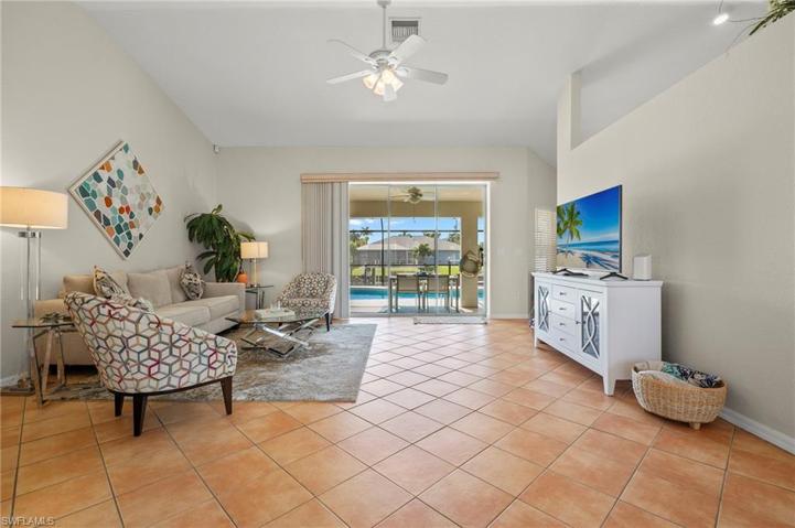 Front door view to pool